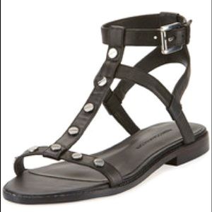 Rebecca Minkoff Sandy Studded Strappy Sandals